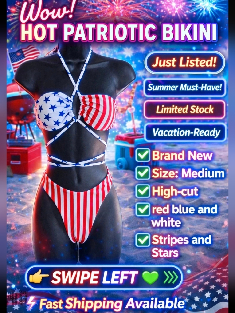 Stars And Stripes Bikini